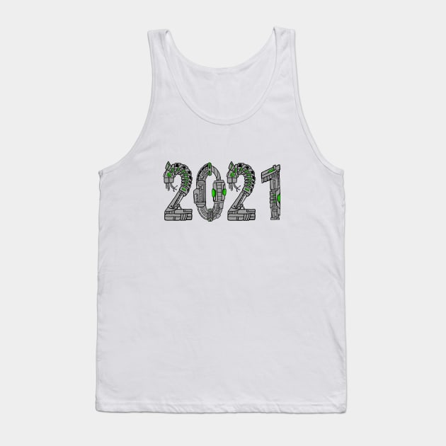 2021 mecha Tank Top by Amartwork